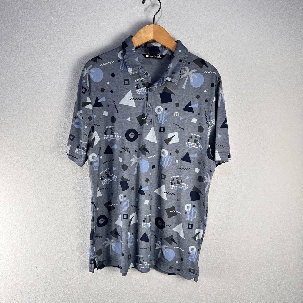 Travis Mathew Rat Pack Golf Polo Sz L